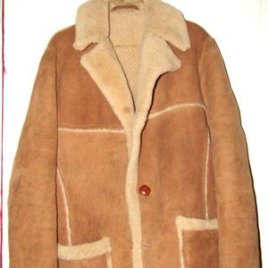Retro Leather winter jacket